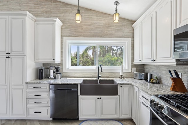 931 Gulf Blvd, Belleair Beach, FL 33786 - kitchen with dishwasher, stainless steel microwave, a sink, backsplash, and plenty of natural light
