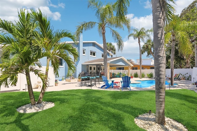 931 Gulf Blvd, Belleair Beach, FL 33786 - view of pool with a patio