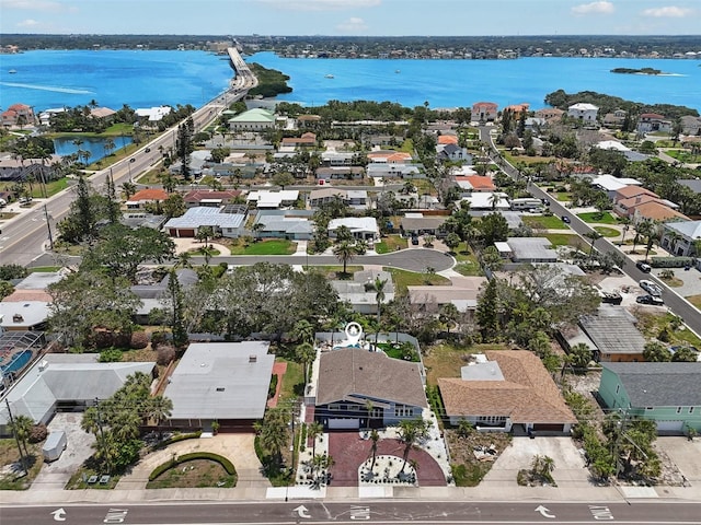 931 Gulf Blvd, Belleair Beach, FL 33786 - aerial perspective of suburban area with a large body of water