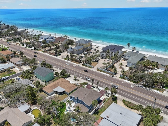 931 Gulf Blvd, Belleair Beach, FL 33786 - aerial perspective of suburban area with expansive beach