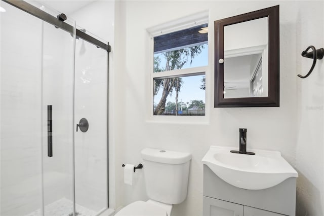 2220 3rd Ave E, Bradenton, FL 34208 - full bath featuring vanity, toilet, and a shower stall