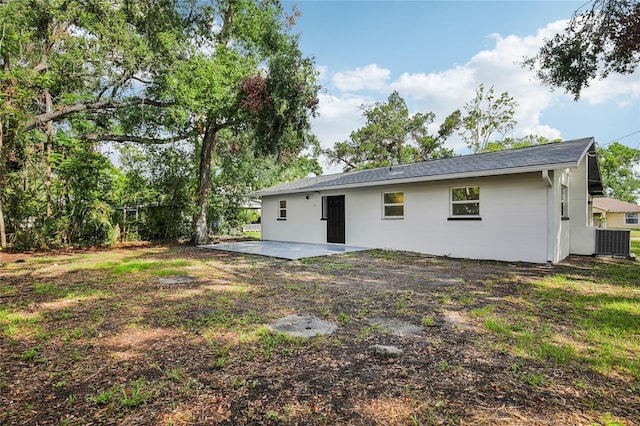2220 3rd Ave E, Bradenton, FL 34208 - rear view of property featuring a patio area and central AC