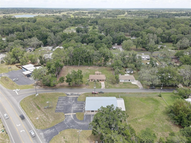 5201 E Jasmine Ln, Inverness, FL 34453 - aerial view of property and surrounding area featuring a forest