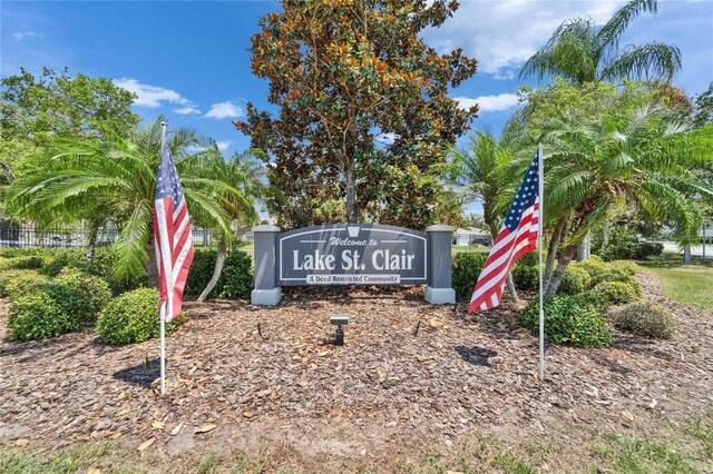 6425 Clair Shore Dr, Apollo Beach, FL 33572 - view of community / neighborhood sign