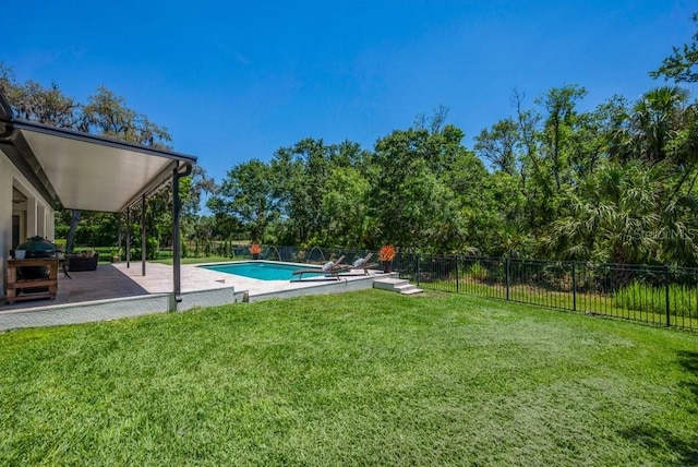 15934 Sorawater Dr, Lithia, FL 33547 - view of yard featuring a patio