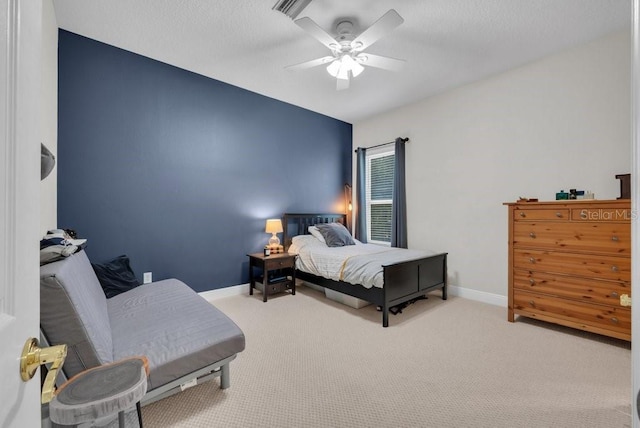 15934 Sorawater Dr, Lithia, FL 33547 - carpeted bedroom featuring baseboards and ceiling fan