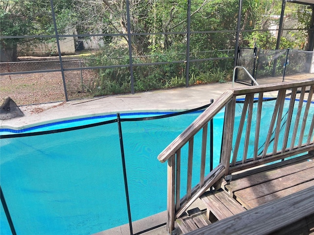 403 E Carolina Ave, Plant City, FL 33563 - view of swimming pool with a patio and a lanai