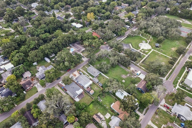 1206 E Frierson Ave Unit B, Tampa, FL 33603 - aerial overview of property's location featuring nearby suburban area