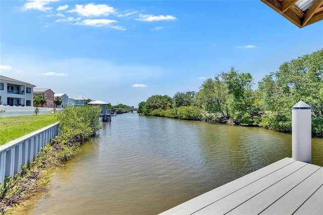 6522 Simone Shores Cir, Apollo Beach, FL 33572 - dock featuring a water view