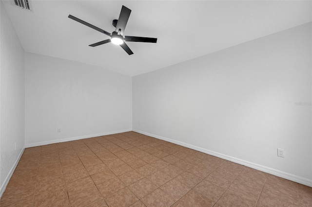 5109 Horton Rd, Plant City, FL 33567 - empty room with a ceiling fan and baseboards