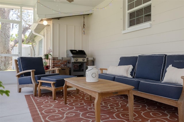 6114 7th Ave S, Gulfport, FL 33707 - view of patio with a grill