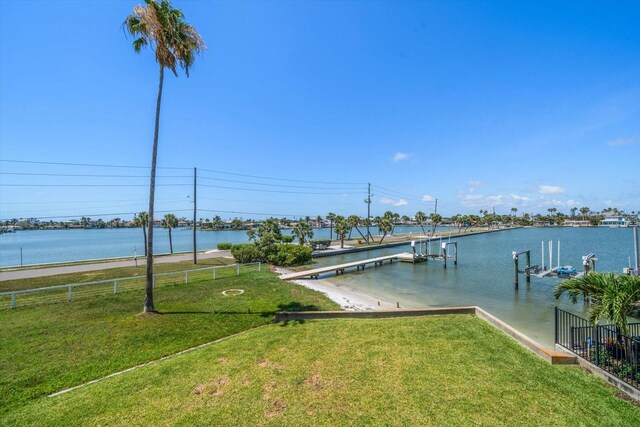 16047 Redington Dr, Redington Beach, FL 33708 - dock area featuring a water view