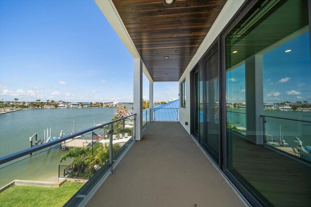 16047 Redington Dr, Redington Beach, FL 33708 - balcony with a water view