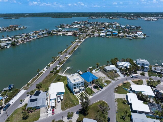 16047 Redington Dr, Redington Beach, FL 33708 - aerial view of property's location featuring a nearby body of water and nearby suburban area