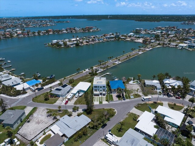 16047 Redington Dr, Redington Beach, FL 33708 - aerial overview of property's location featuring a large body of water