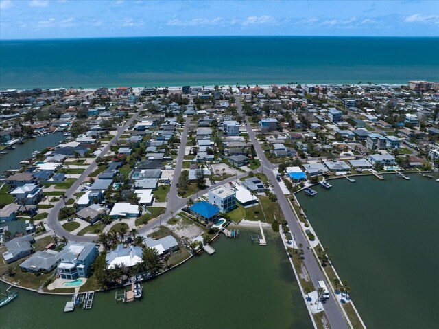 16047 Redington Dr, Redington Beach, FL 33708 - aerial view of property's location featuring a nearby body of water and nearby suburban area