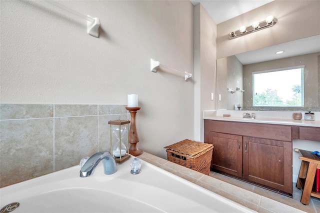 10833 Breaking Rocks Dr, Tampa, FL 33647 - bathroom with a bath and vanity