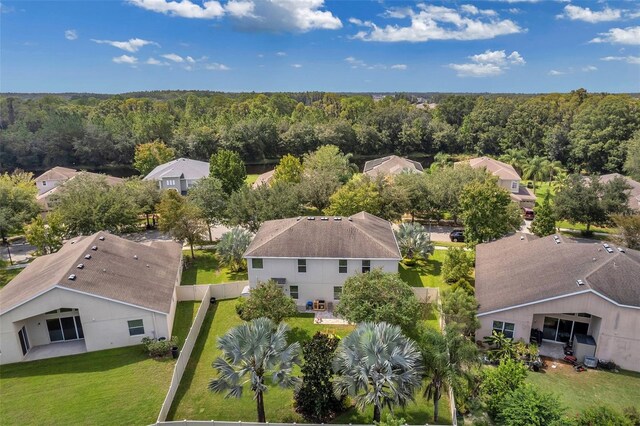 10833 Breaking Rocks Dr, Tampa, FL 33647 - aerial view of residential area featuring a forest
