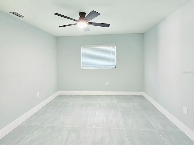 1178 Sultana St, Port Charlotte, FL 33952 - unfurnished room featuring ceiling fan, baseboards, and light tile patterned floors