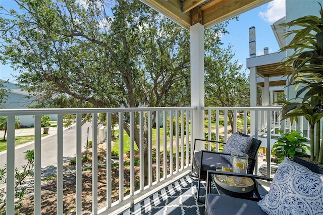 616 Garland Cir, Indian Rocks Beach, FL 33785 - view of balcony