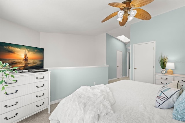 616 Garland Cir, Indian Rocks Beach, FL 33785 - bedroom featuring carpet flooring, baseboards, and ceiling fan