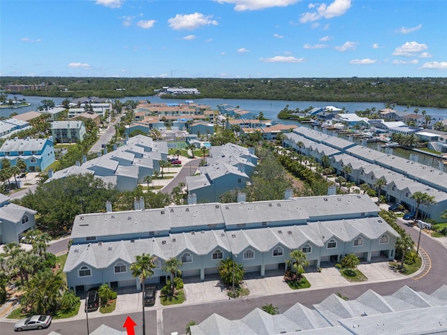 616 Garland Cir, Indian Rocks Beach, FL 33785 - aerial view of a large body of water