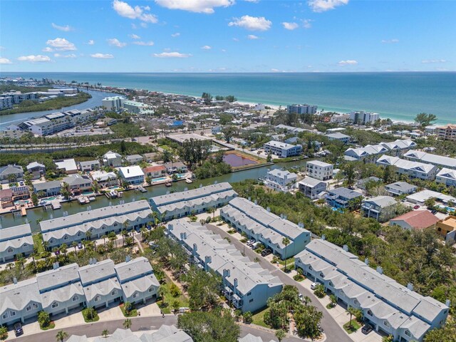 616 Garland Cir, Indian Rocks Beach, FL 33785 - drone / aerial view of a large body of water