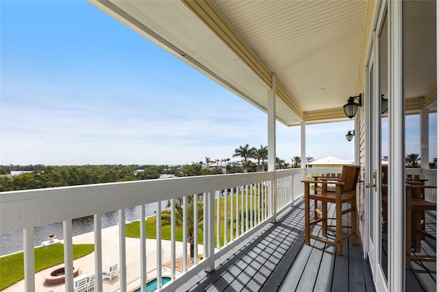 24197 Treasure Island Blvd, Punta Gorda, FL 33955 - balcony with a water view