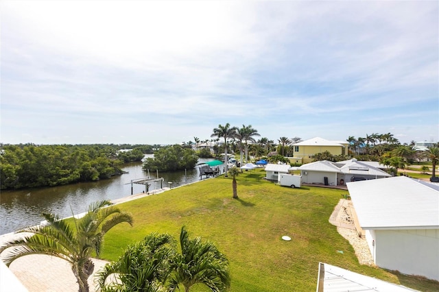 24197 Treasure Island Blvd, Punta Gorda, FL 33955 - bird's eye view of a nearby body of water