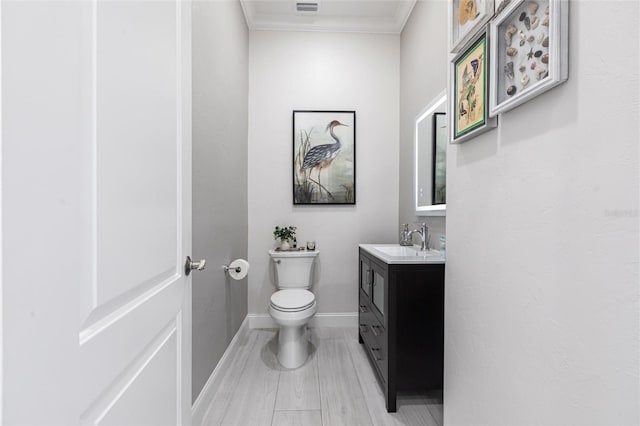 24197 Treasure Island Blvd, Punta Gorda, FL 33955 - bathroom with vanity and ornamental molding