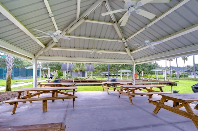 1210 Wolford Dr, Trinity, FL 34655 - view of home's community with a gazebo