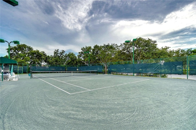 1210 Wolford Dr, Trinity, FL 34655 - view of tennis court