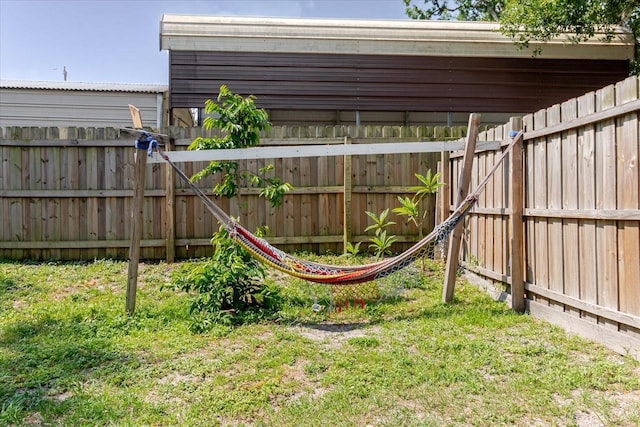 8517 N Branch Ave, Tampa, FL 33604 - view of fenced backyard