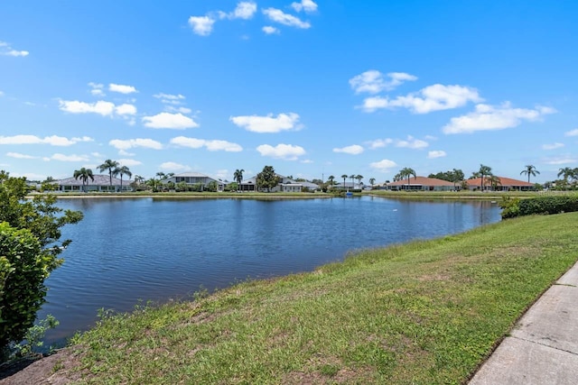 609 Lively Dr Unit B, Sun City Center, FL 33573 - water view with nearby suburban area