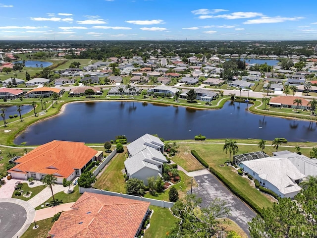609 Lively Dr Unit B, Sun City Center, FL 33573 - aerial view of residential area with a large body of water