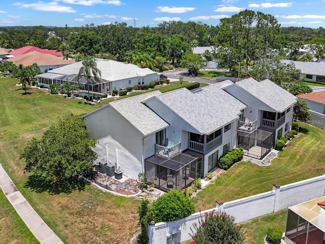 609 Lively Dr Unit B, Sun City Center, FL 33573 - aerial view of residential area