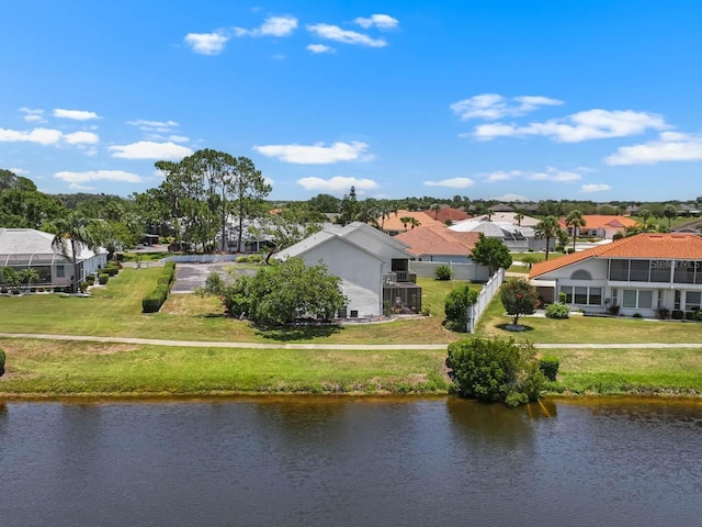 609 Lively Dr Unit B, Sun City Center, FL 33573 - water view featuring nearby suburban area