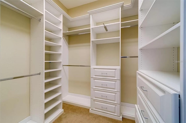 803 Harbor Dr, Belleair Beach, FL 33786 - spacious closet featuring light colored carpet