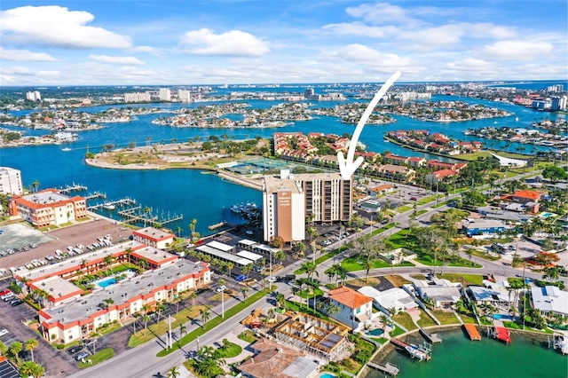 10355 Paradise Blvd Unit 1003, Treasure Island, FL 33706 - view of urban area featuring a large body of water and numerous boat docks