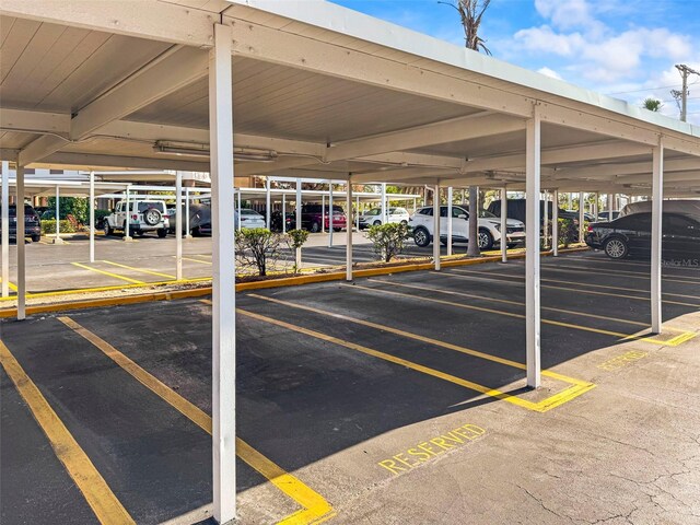 10355 Paradise Blvd Unit 1003, Treasure Island, FL 33706 - view of covered parking lot