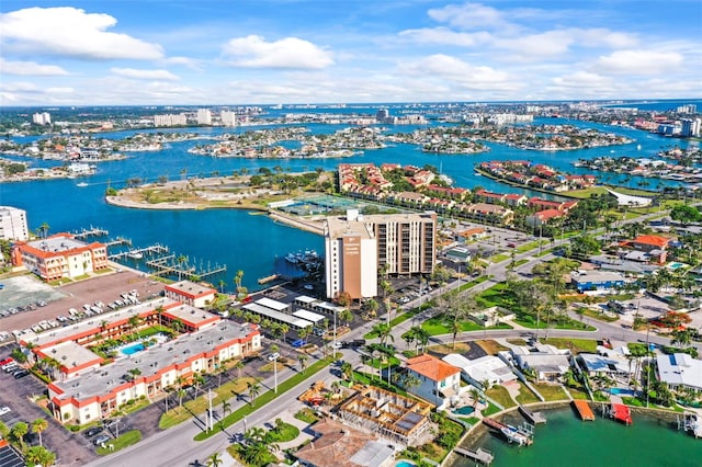 10355 Paradise Blvd Unit 1003, Treasure Island, FL 33706 - view of urban area with a large body of water and numerous boat docks