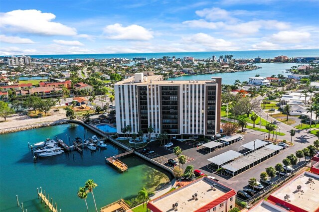 10355 Paradise Blvd Unit 1003, Treasure Island, FL 33706 - view of urban area featuring a large body of water and a marina