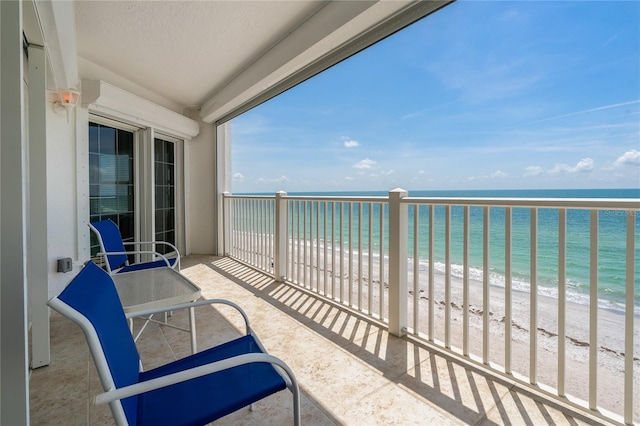 1586 Gulf Blvd Unit 2502, Clearwater, FL 33767 - balcony with view of water and beach