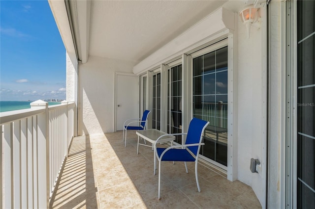 1586 Gulf Blvd Unit 2502, Clearwater, FL 33767 - balcony with a water view