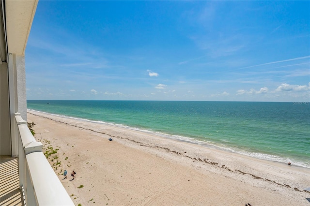 1586 Gulf Blvd Unit 2502, Clearwater, FL 33767 - water view with local beach