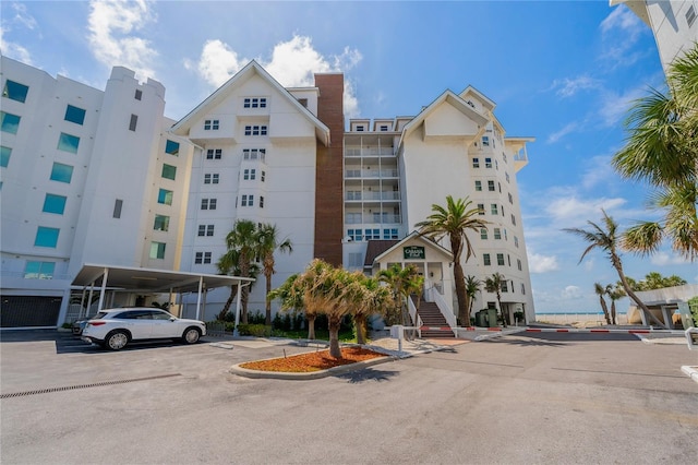 1586 Gulf Blvd Unit 2502, Clearwater, FL 33767 - view of property with uncovered parking