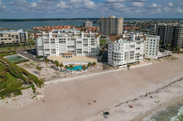 1586 Gulf Blvd Unit 2502, Clearwater, FL 33767 - view of urban area with a large body of water and a pool