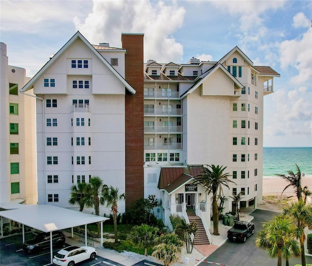 1586 Gulf Blvd Unit 2502, Clearwater, FL 33767 - view of building exterior featuring a water view