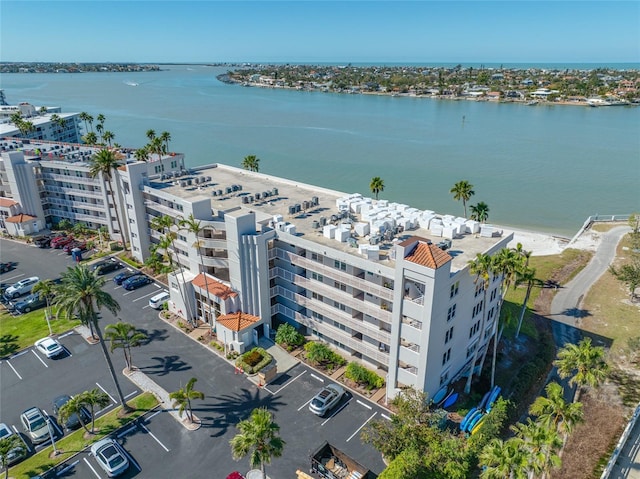 5701 Bahia Del Mar Cir Unit 108, Saint Petersburg, FL 33715 - aerial view of apartment complex and a nearby body of water