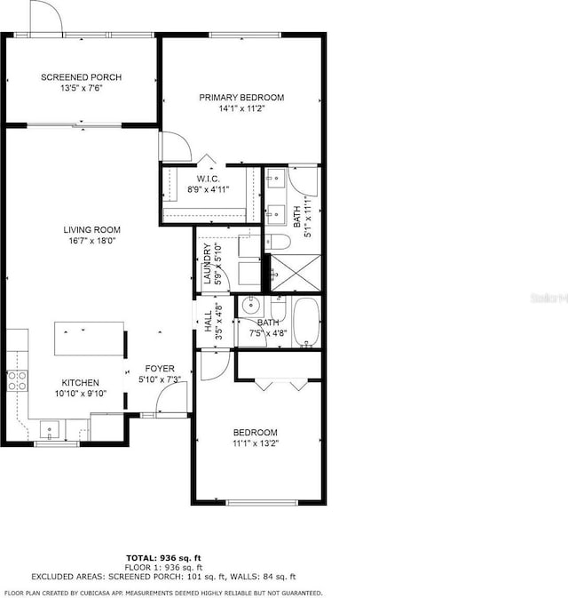 2510 Laurelwood Dr Unit 5B, Clearwater, FL 33763 - property floor plan
